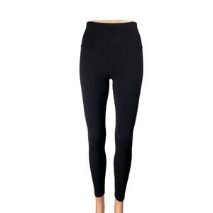 Andar Women's Black Mid Rise Skinny Yoga Athletic Activewear Leggings Pants Sz 6